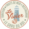 Le Vivier Restaurant Poisson Grau Du Roi Logo Menu